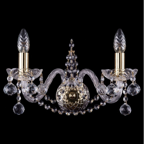 Бра Bohemia Ivele Crystal 1411 1411B/2/160/G/Balls