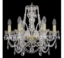 Подвесная люстра Bohemia Ivele Crystal 1411 1411/6/160/G