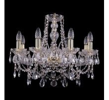 Подвесная люстра Bohemia Ivele Crystal 1411 1411/8/195/G