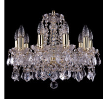 Подвесная люстра Bohemia Ivele Crystal 1413 1413/10/165/G/Leafs