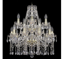 Подвесная люстра Bohemia Ivele Crystal 1413 1413/10+5/200/2d/G