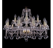 Подвесная люстра Bohemia Ivele Crystal 1413 1413/10+5/300/G/Balls