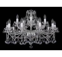 Подвесная люстра Bohemia Ivele Crystal 1413 1413/10_5/300/Ni/Balls