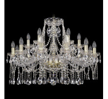 Подвесная люстра Bohemia Ivele Crystal 1413 1413/12+6/300/G