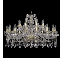 Подвесная люстра Bohemia Ivele Crystal 1413 1413/16+8/360/G