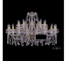 Подвесная люстра Bohemia Ivele Crystal 1413 1413/20+10/400/G