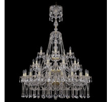 Подвесная люстра Bohemia Ivele Crystal 1413 1413/20+10+5/400/XL-158/3d/G
