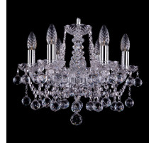 Подвесная люстра Bohemia Ivele Crystal 1413 1413/6/141/Ni/Balls