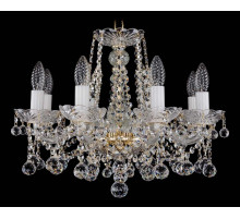 Подвесная люстра Bohemia Ivele Crystal 1413 1413/8/165/G/Balls