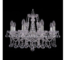 Подвесная люстра Bohemia Ivele Crystal 1413 1413/8/200/Ni/Balls