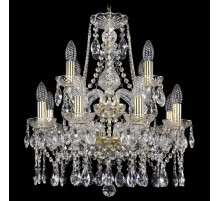 Подвесная люстра Bohemia Ivele Crystal 1413 1413/8+4/165/2d/G
