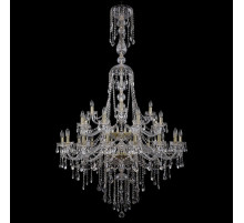 Подвесная люстра Bohemia Ivele Crystal 1415 1415/16+8+4/400/XL-185/2d/G