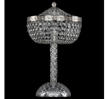 Настольная лампа декоративная Bohemia Ivele Crystal 1911 19111L4/25IV Ni