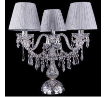 Настольная лампа декоративная Bohemia Ivele Crystal 5703 1403L/3/141-39/Ni/SH6-160