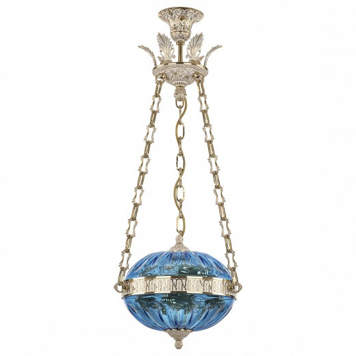 Подвесной светильник Bohemia Ivele Crystal 7100 71000P/30 GW Aquamarine/M-1H Y8