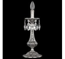 Настольная лампа декоративная Bohemia Ivele Crystal 7100 71100L/1-37 NB
