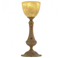 Настольная лампа декоративная Bohemia Ivele Crystal 7100 71100L/15 GW P1 Rose