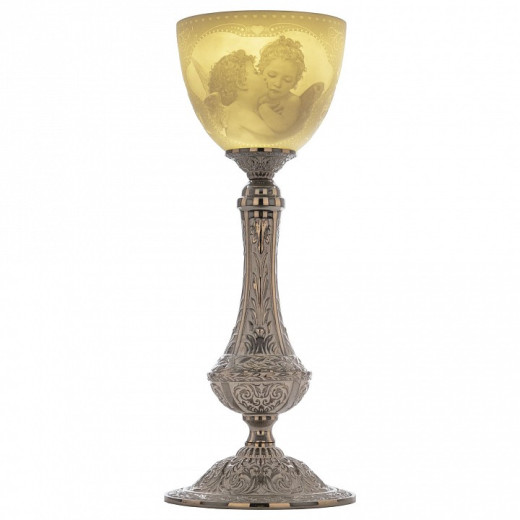 Настольная лампа декоративная Bohemia Ivele Crystal 7100 71100L/15 NW P1 Angel