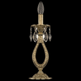 Настольная лампа декоративная Bohemia Ivele Crystal 7100 71300L/1-33 G
