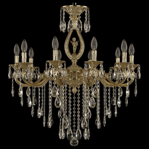 Подвесная люстра Bohemia Ivele Crystal 7101 71401/10/250 B G FA10M