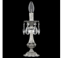 Настольная лампа декоративная Bohemia Ivele Crystal 7200 72100L/1-26 Ni