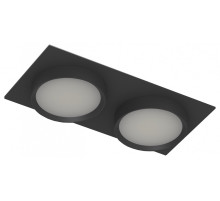 Встраиваемый светильник Denkirs FLAT DK2092-BK