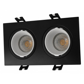 Встраиваемый светильник Denkirs Rodvig DK3072-BK+WH