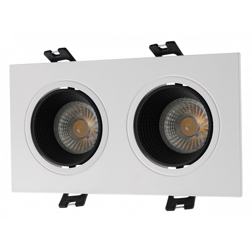 Встраиваемый светильник Denkirs Rodvig DK3072-WH+BK