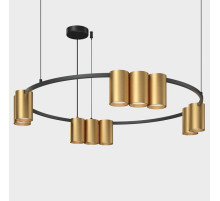Подвесная люстра Denkirs Orbit DK4065-BK+SG