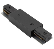 Соединитель линейный для треков Denkirs DK Track Black TR1008-BK