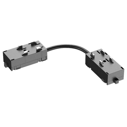Соединитель линейный для треков Denkirs Smart TR2103-BK