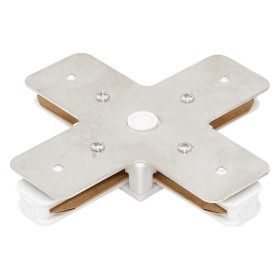 Соединитель X-образный для треков DesignLed Треки и аксессуары люкс CN2-WH-X