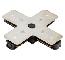 Соединитель X-образный для треков DesignLed Треки и аксессуары люкс CN2-BL-X