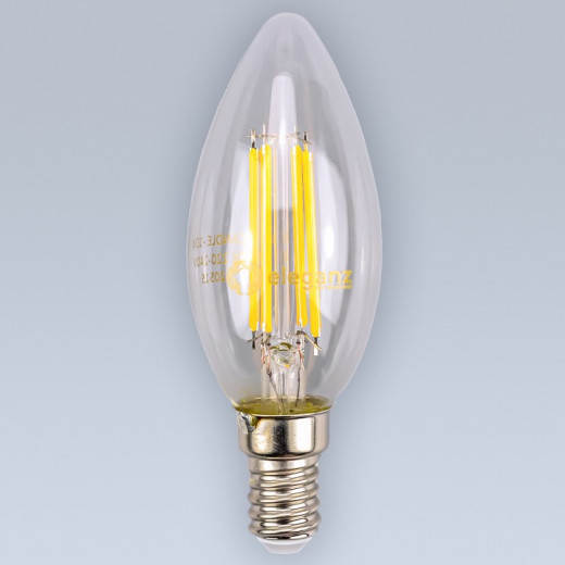 Лампа светодиодная Eleganz  E14 10Вт 3000K 13621