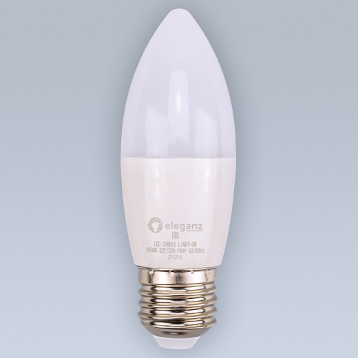 Лампа светодиодная Eleganz  E27 9Вт 4500K 1391