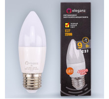 Лампа светодиодная Eleganz  E27 9Вт 3000K 1396