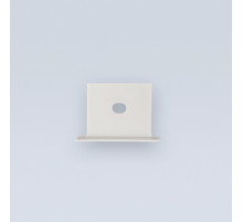 Заглушка для профиля с отверстием Eleganz  25997