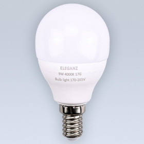 Лампа светодиодная Eleganz  E14 9Вт 4500K EL-0082