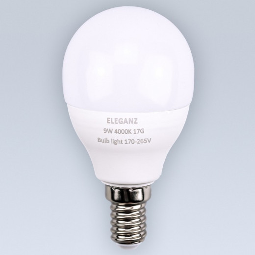 Лампа светодиодная Eleganz  E14 9Вт 4500K EL-0082