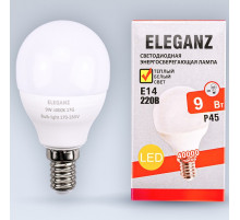 Лампа светодиодная Eleganz  E14 9Вт 3000K EL-0083