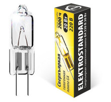 Лампа галогеновая Elektrostandard G4 220V G4 20Вт 2700K a025174