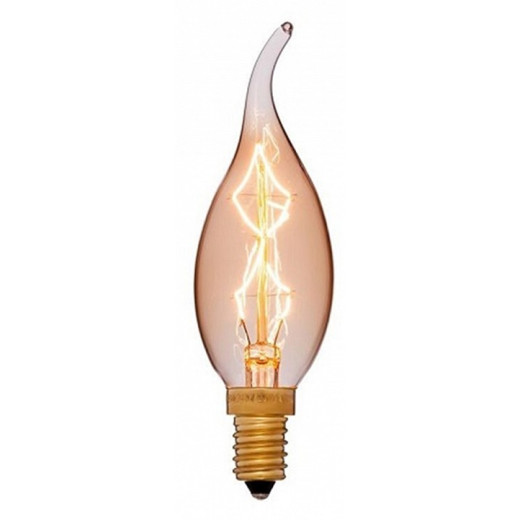 Лампа накаливания Elektrostandard Ретро лампа Эдисона E14 40Вт 2000K CW35 40W E14