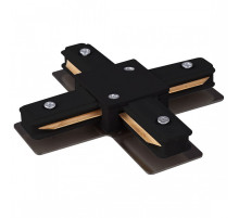 Соединитель X-образный для треков Elektrostandard Track Rail  BK Surface a039586