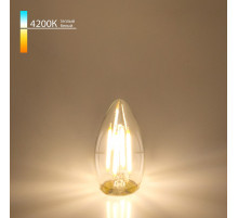 Лампа светодиодная Elektrostandard Свеча F E27 9Вт 4200K a048283