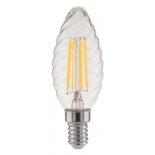 Лампа светодиодная Elektrostandard Свеча витая F E14 7Вт 4200K a049136