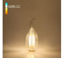 Лампа светодиодная Elektrostandard Свеча на ветру F E14 7Вт 4200K a049139