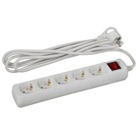 Удлинитель с выключателем Эра UX-5es Б0035758