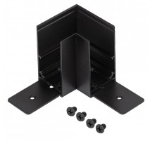 Соединитель угловой L-образный для треков накладных Эра  Б0054787