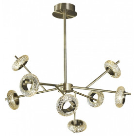 Люстра на штанге Escada Gravity 10252/8LED Brass