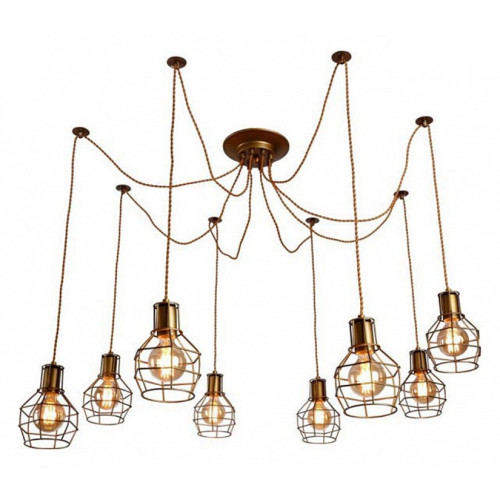 Подвесная люстра Escada Boston 1129/8S (Bronze)